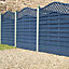 Grange Woodberry Horizontal slat Fence panel (W)1.8m (H)1.8m, Pack of 10