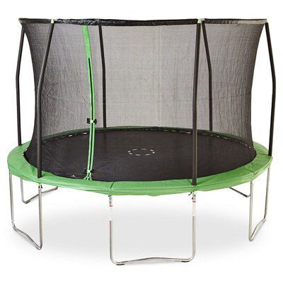 Trampoline green sale