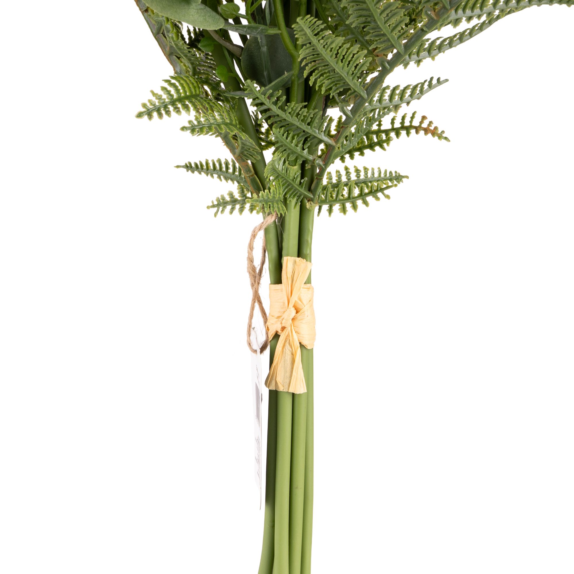 Green 53cm Eucalyptus & fern Artificial floral arrangement