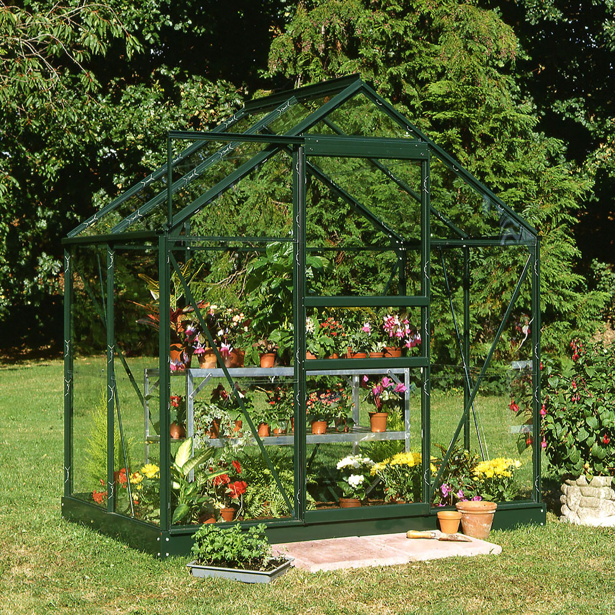 Green 6x4 Greenhouse