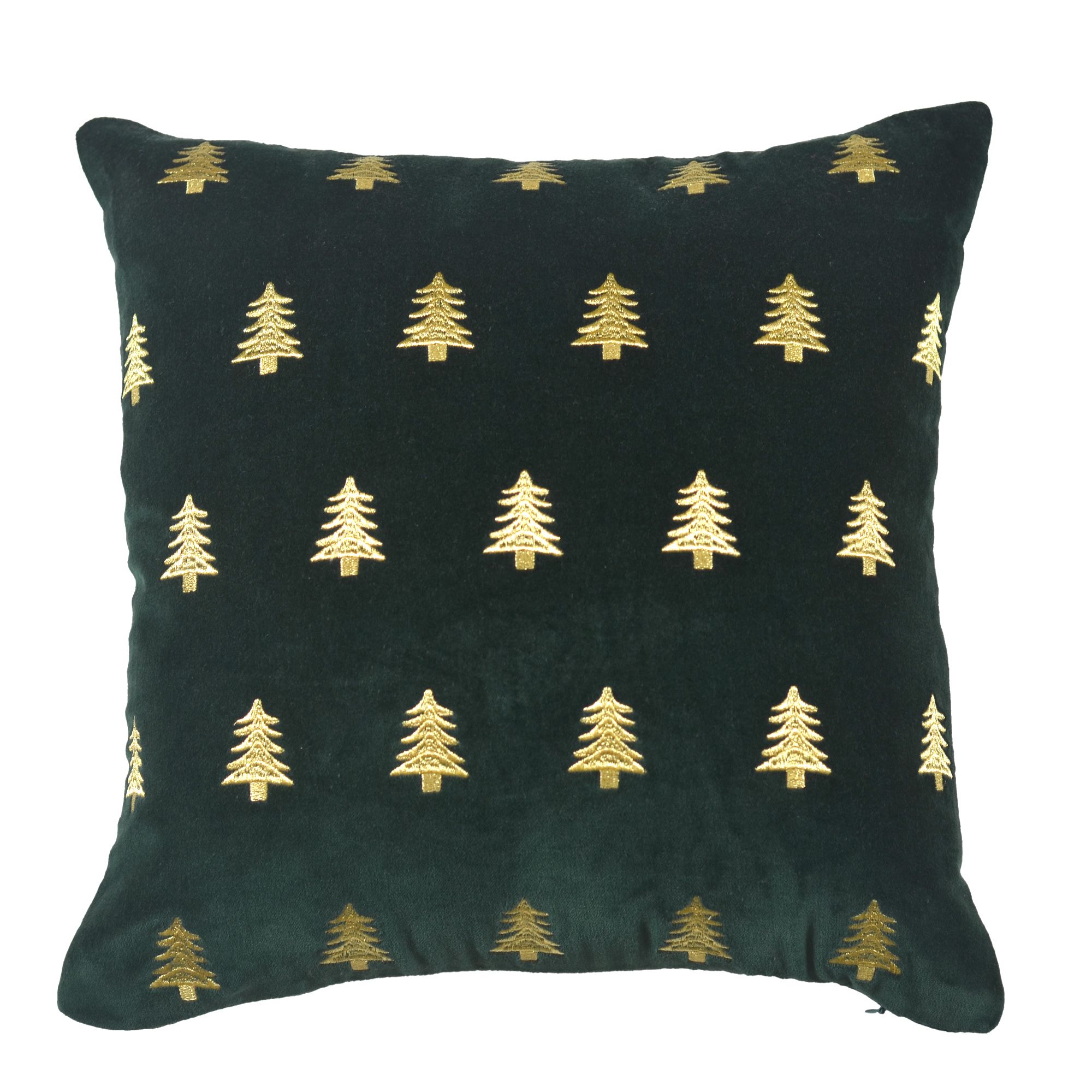 Gold christmas cushions best sale