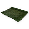 Green Metal & polyvinyl chloride (PVC) Artificial hedge screen (H)1.8m (W)3m