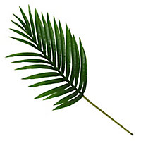 Green Mini palm leaf Single stem Artificial flower