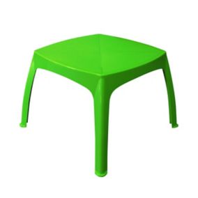 Green Plastic 4 seater Table