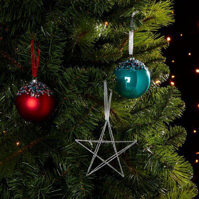 Green Plastic Bauble