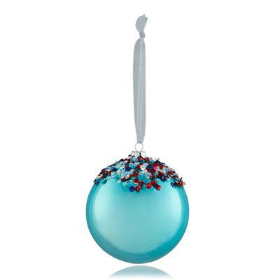 Green Plastic Bauble