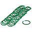 Green Plastic Hoop plant tie (L)1.9m, Pack of 50