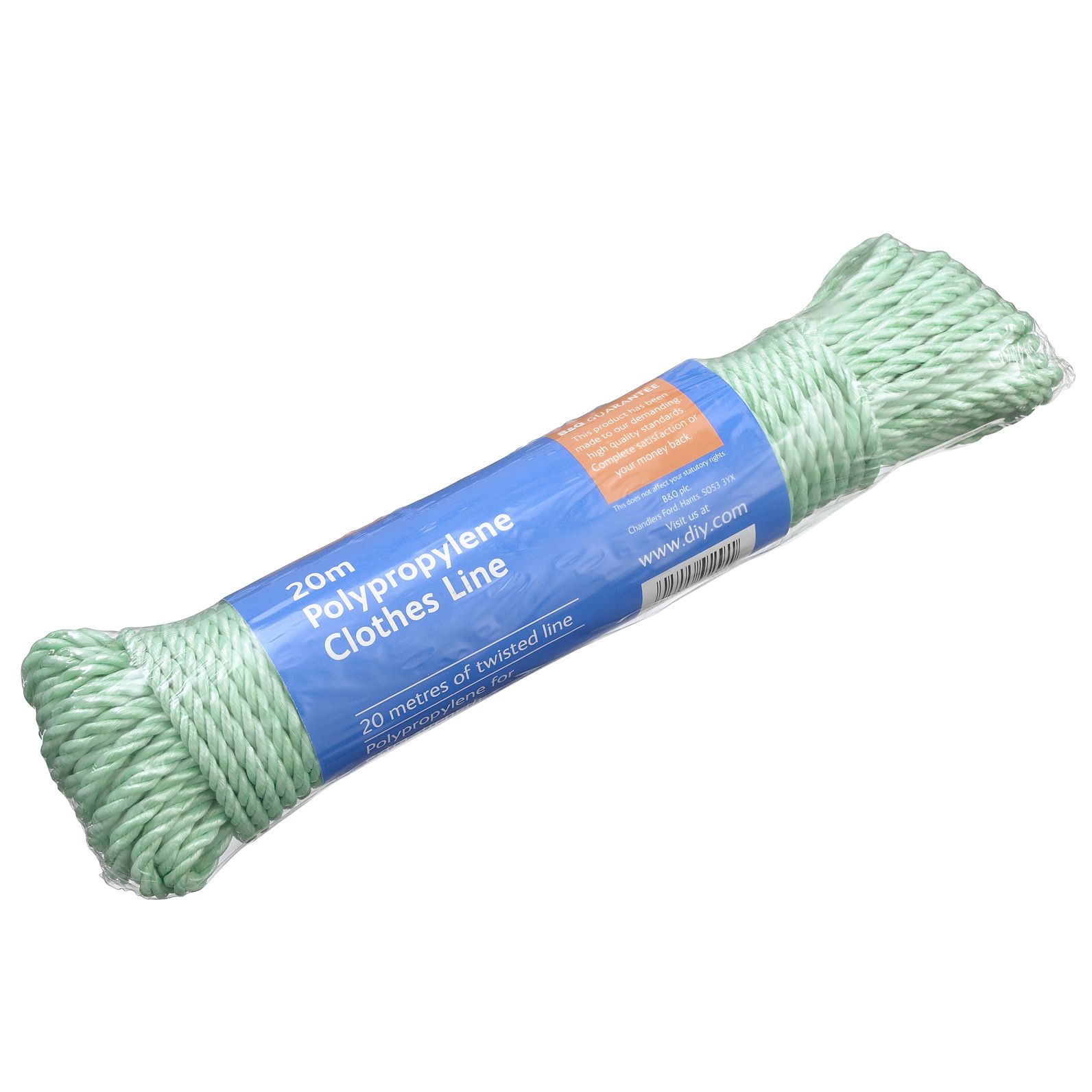 Green Plastic Washing line, 20m