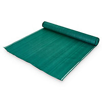 Green Polyethylene (PE) Garden screen (H)1.2m (W)10m