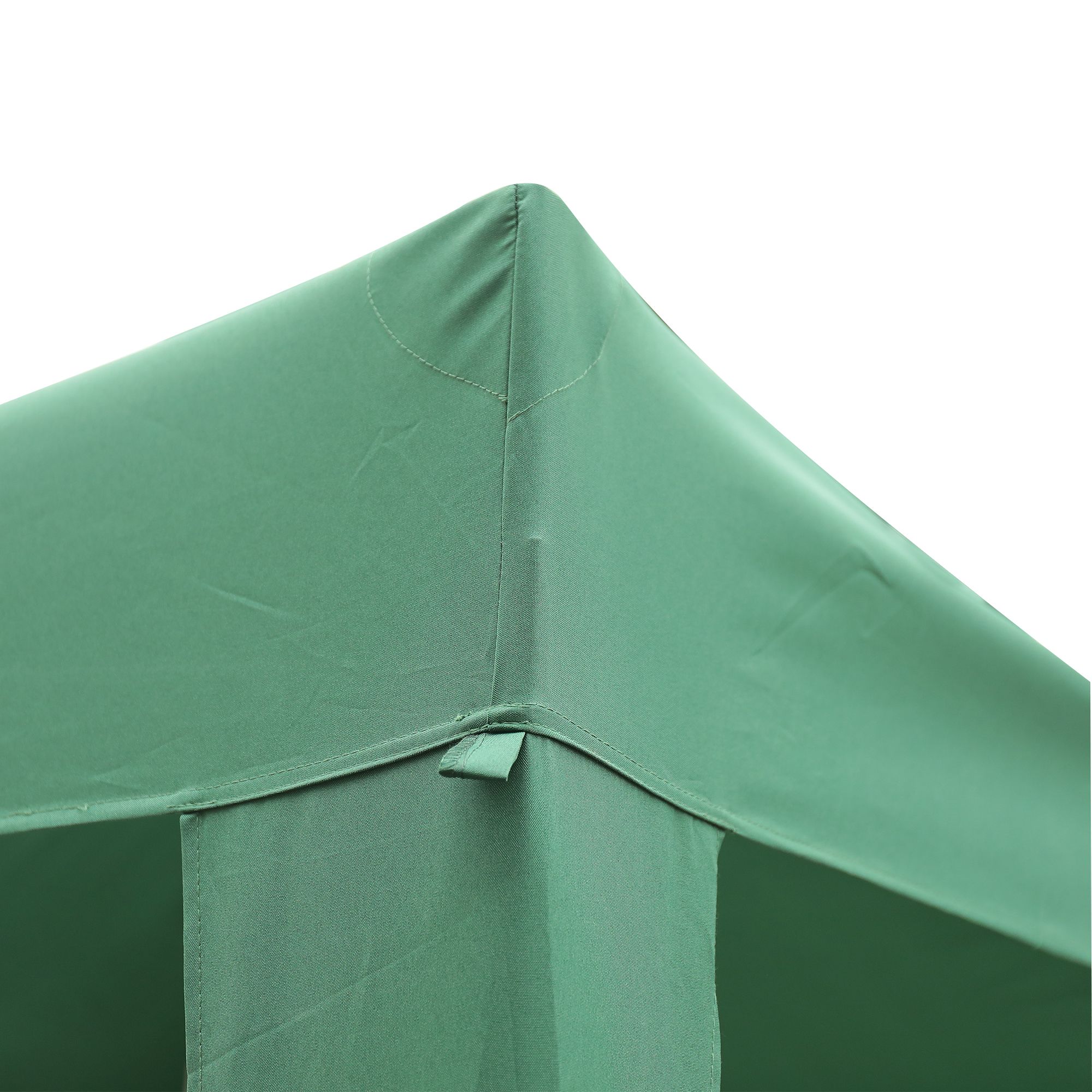 Green Pop up Square Gazebo tent H 2.6m W 3m D 3m