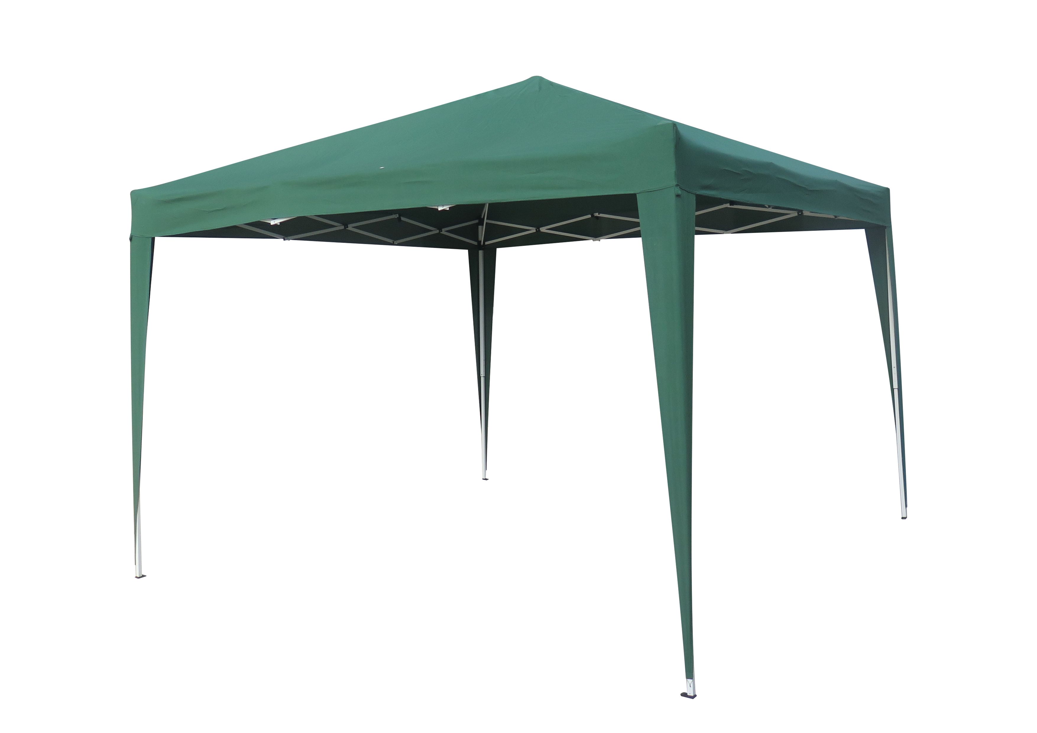 Green Pop up Square Gazebo tent H 2600mm W 3000mm DIY at B Q