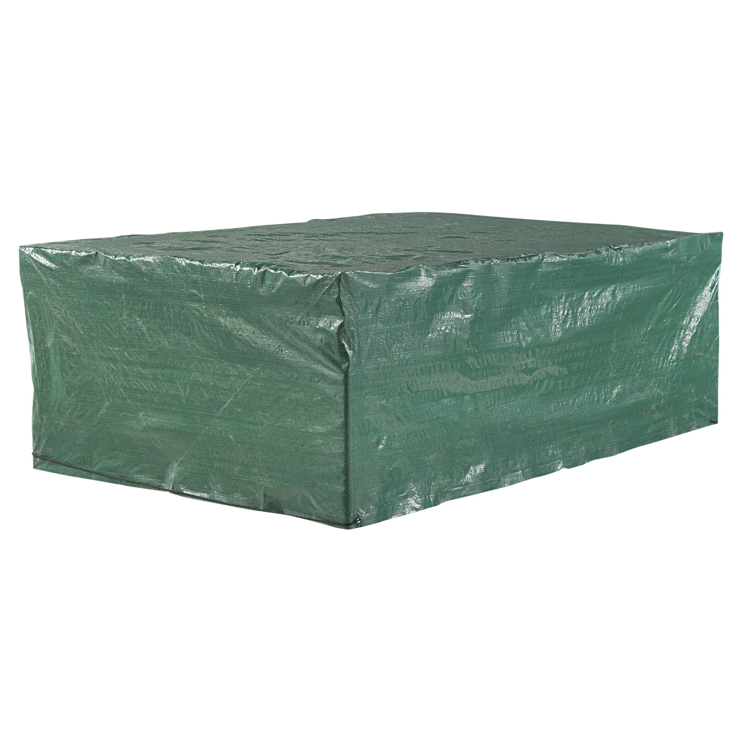 Green Rectangular Dining set cover (H)60cm (W)110cm