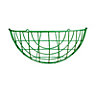 Green Round Wire Hanging basket, 40.64cm