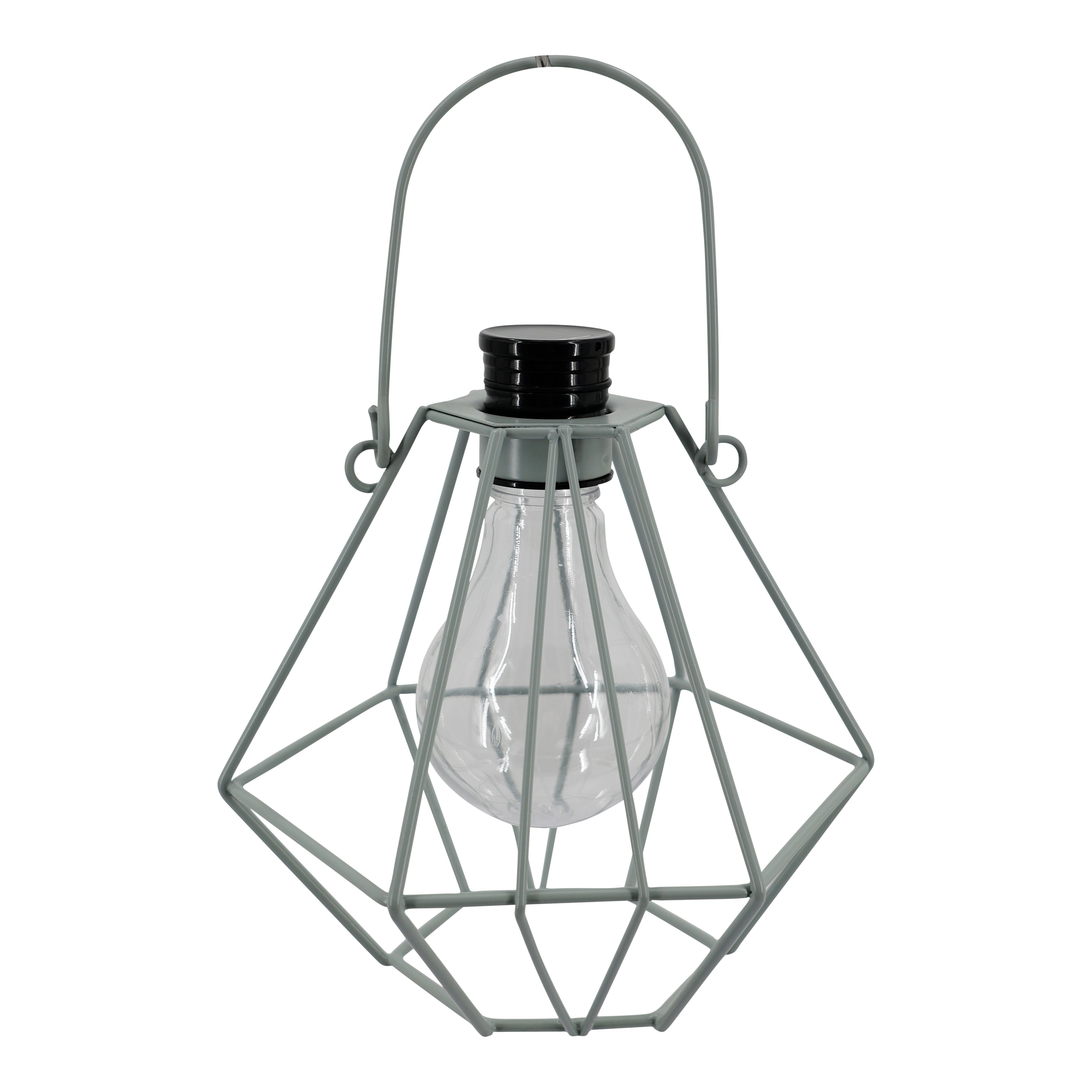 Green Solar-powered Integrated LED Outdoor Mini lantern