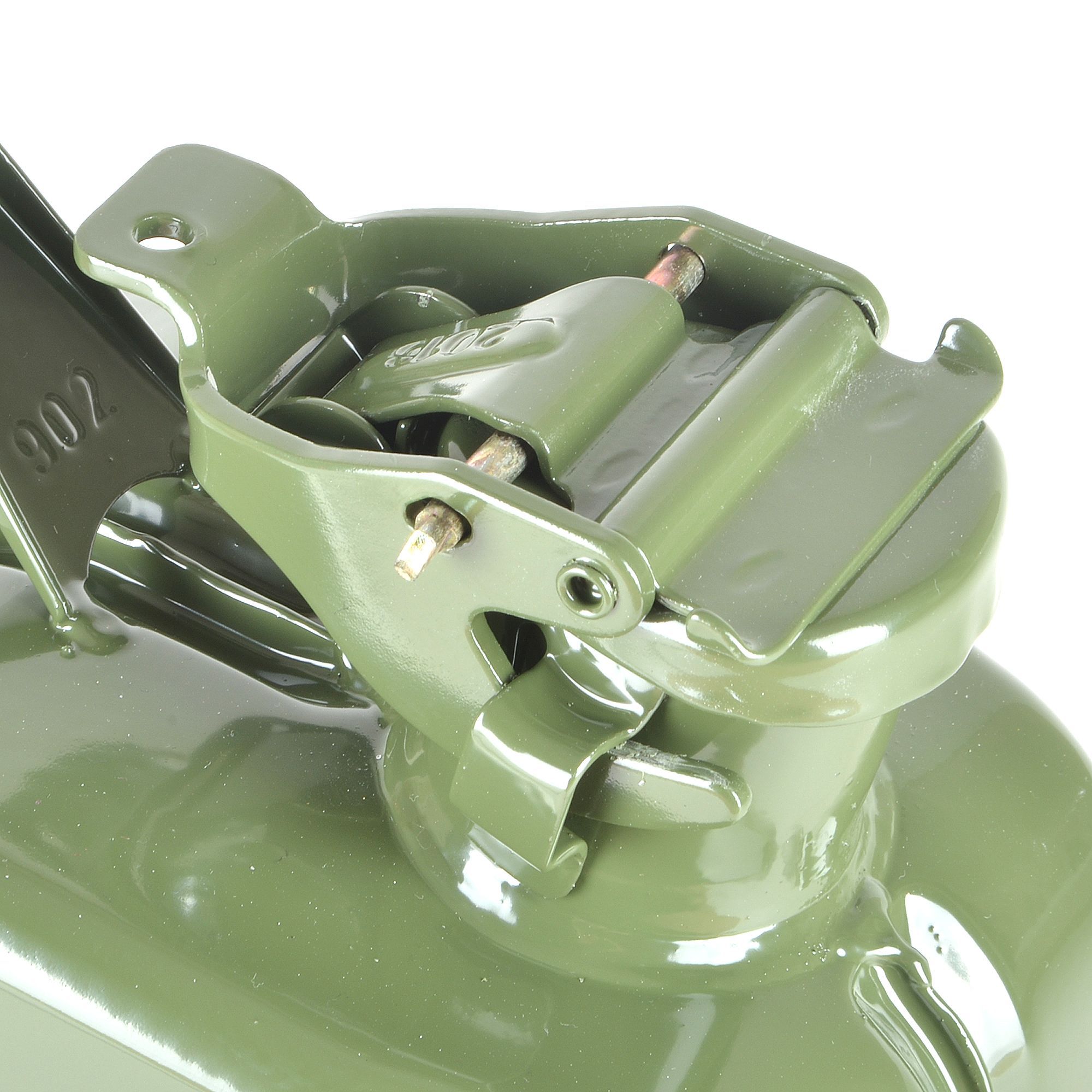 Green Steel Petrol Fuel can, 5L