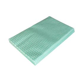 Green Synthetic Kitchen Cloth, Pack of 20