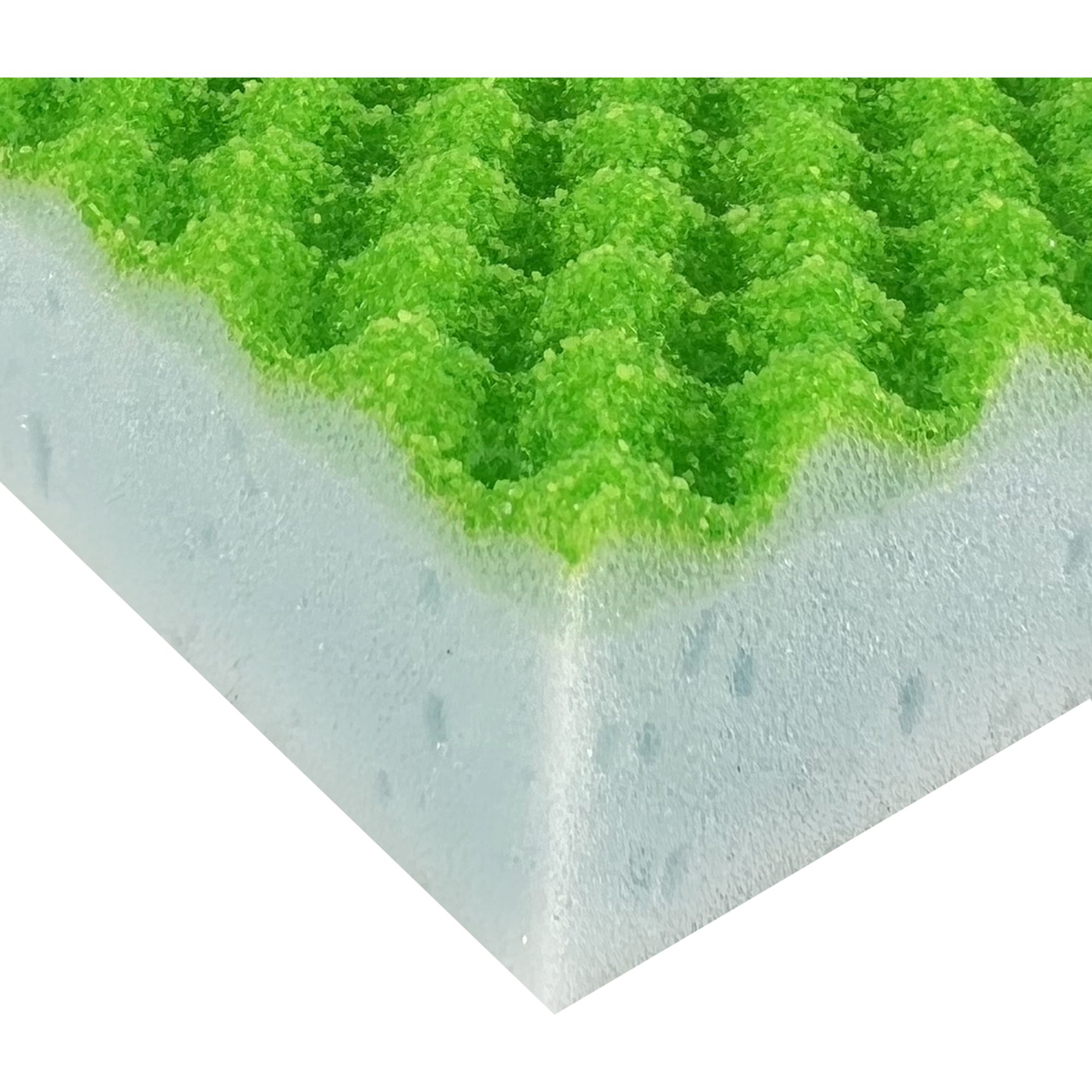 Green Synthetic sponge scourer, Pack of 3
