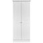 Greenwich White Double Wardrobe (H)1950mm (W)870mm (D)550mm