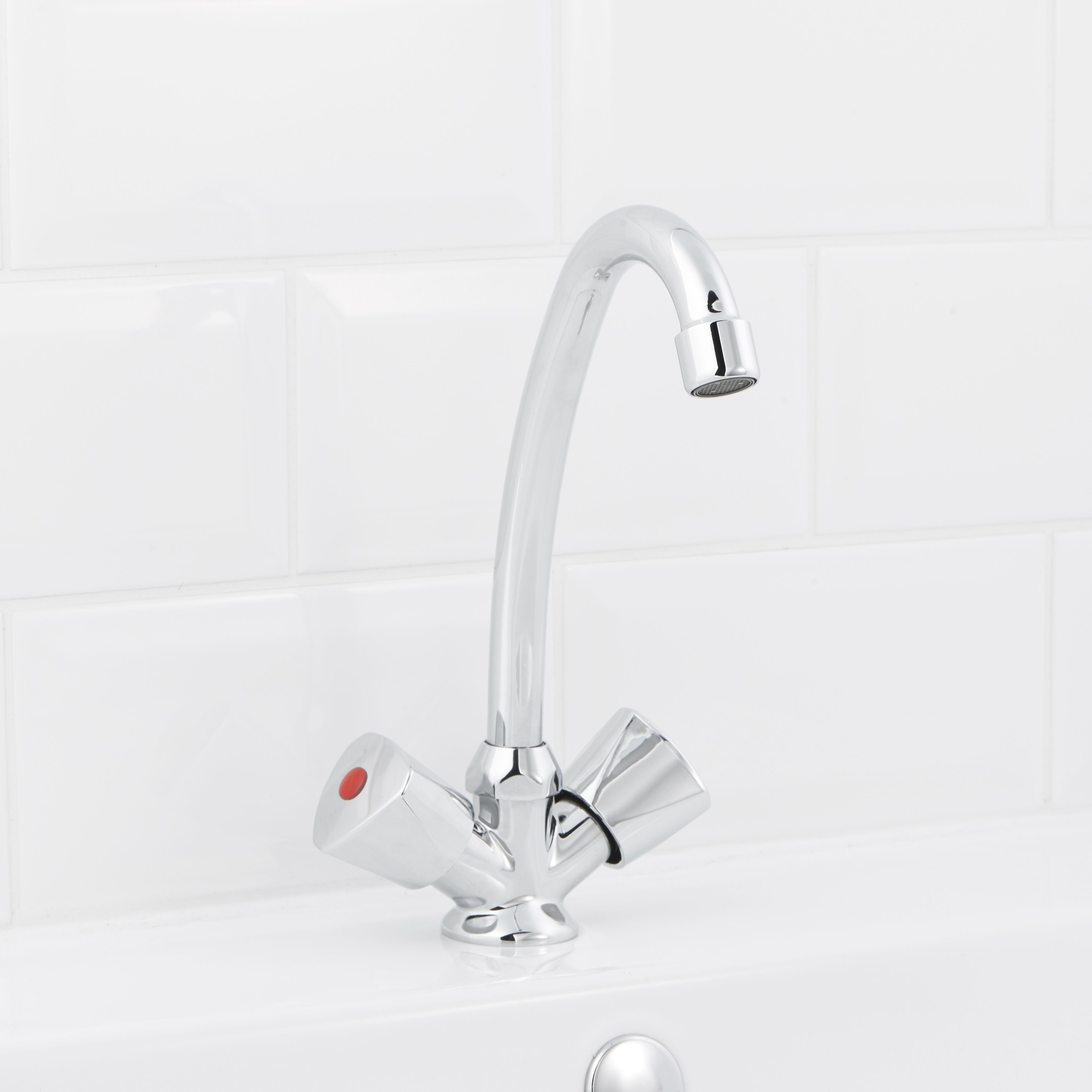 Grenvik Basin Mono mixer Tap with Waste