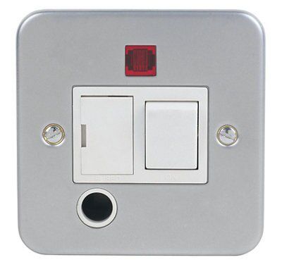 Grey 5A Fused connection unit