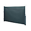 Grey Aluminium & polyester (PES) Garden screen (H)1.6m (W)3m