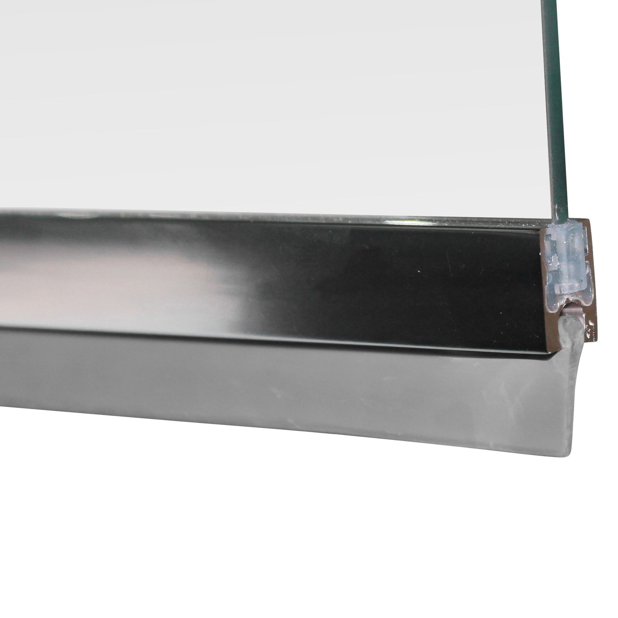 Grey Bath screen seal (L)1.02m (T)5mm