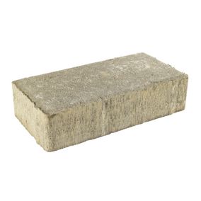Grey Block paving (L)200mm (W)100mm (T)50mm, Pack of 488