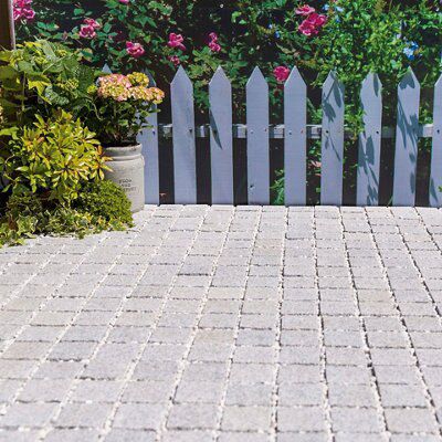 Grey Cobble mat 16m², Pack of 100