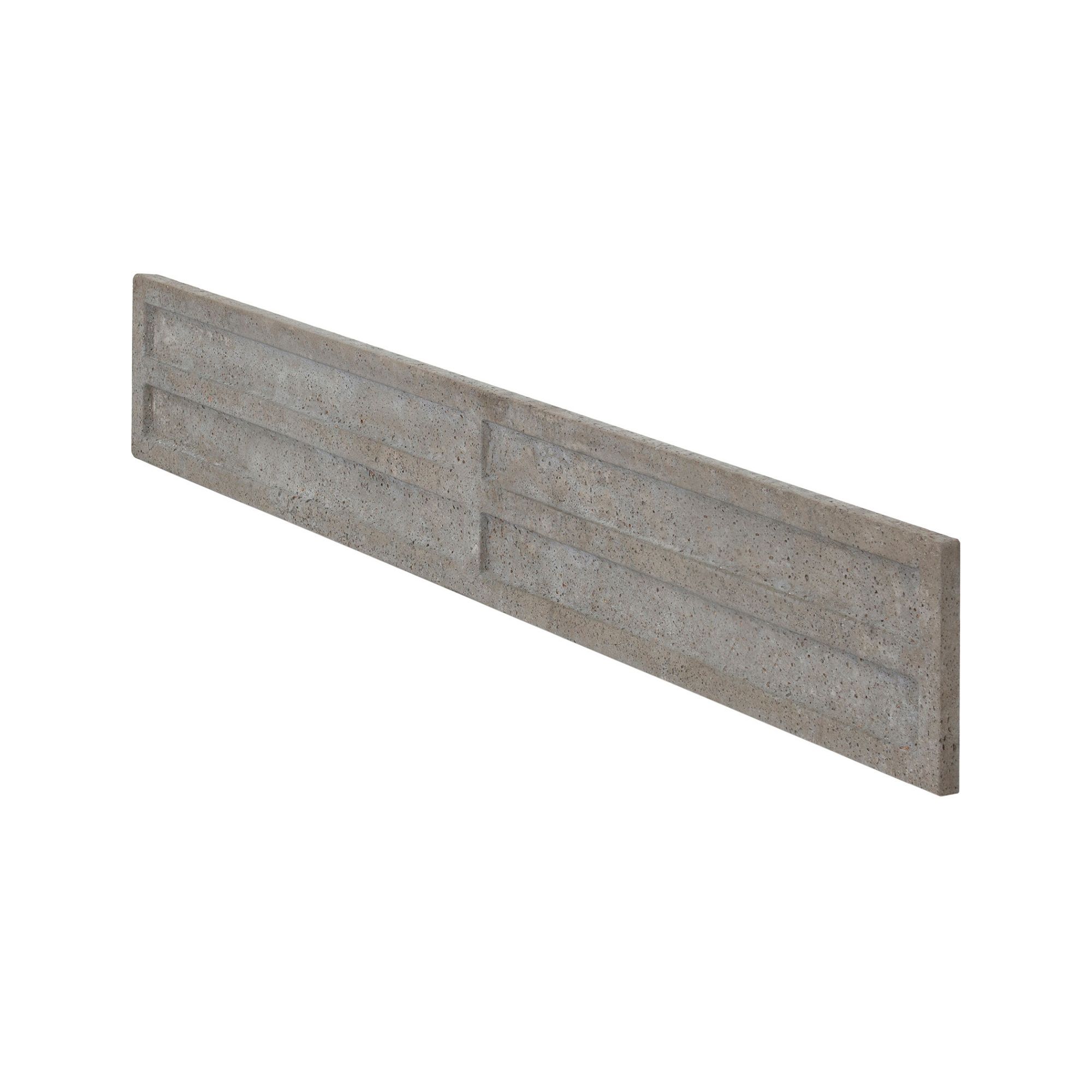 Grey Concrete Gravel board (L)1.83m (W)300mm (T)50mm, Pack of 4