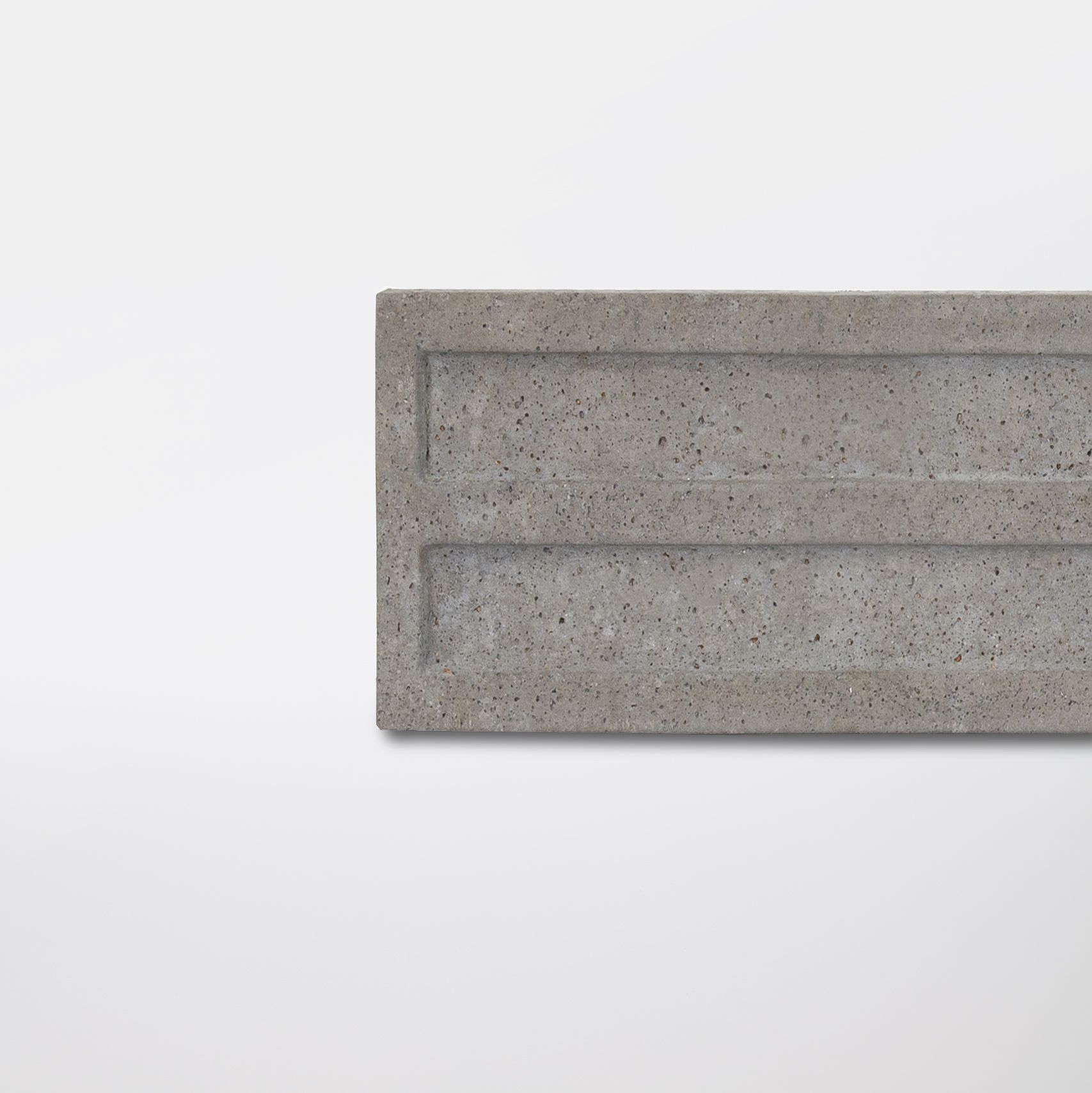 Grey Concrete Gravel board (L)1.83m (W)300mm (T)50mm, Pack of 4
