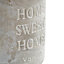 Grey Home sweet home concrete Vanilla Jar candle