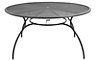 Grey Metal 6 seater Round Table