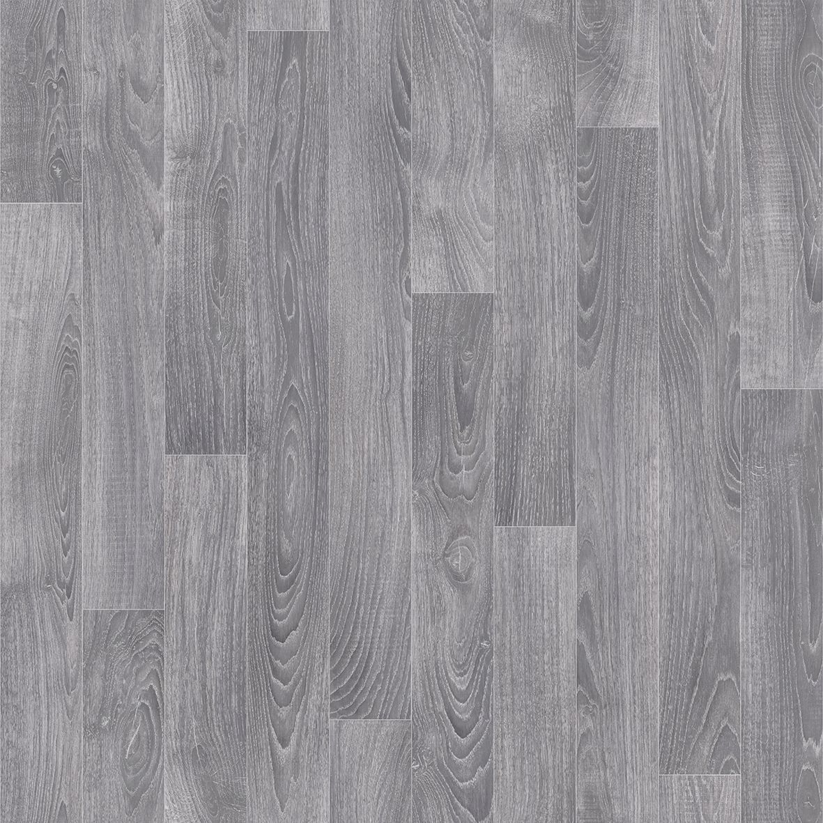 Grey Oak effect Vinyl flooring, 4m²