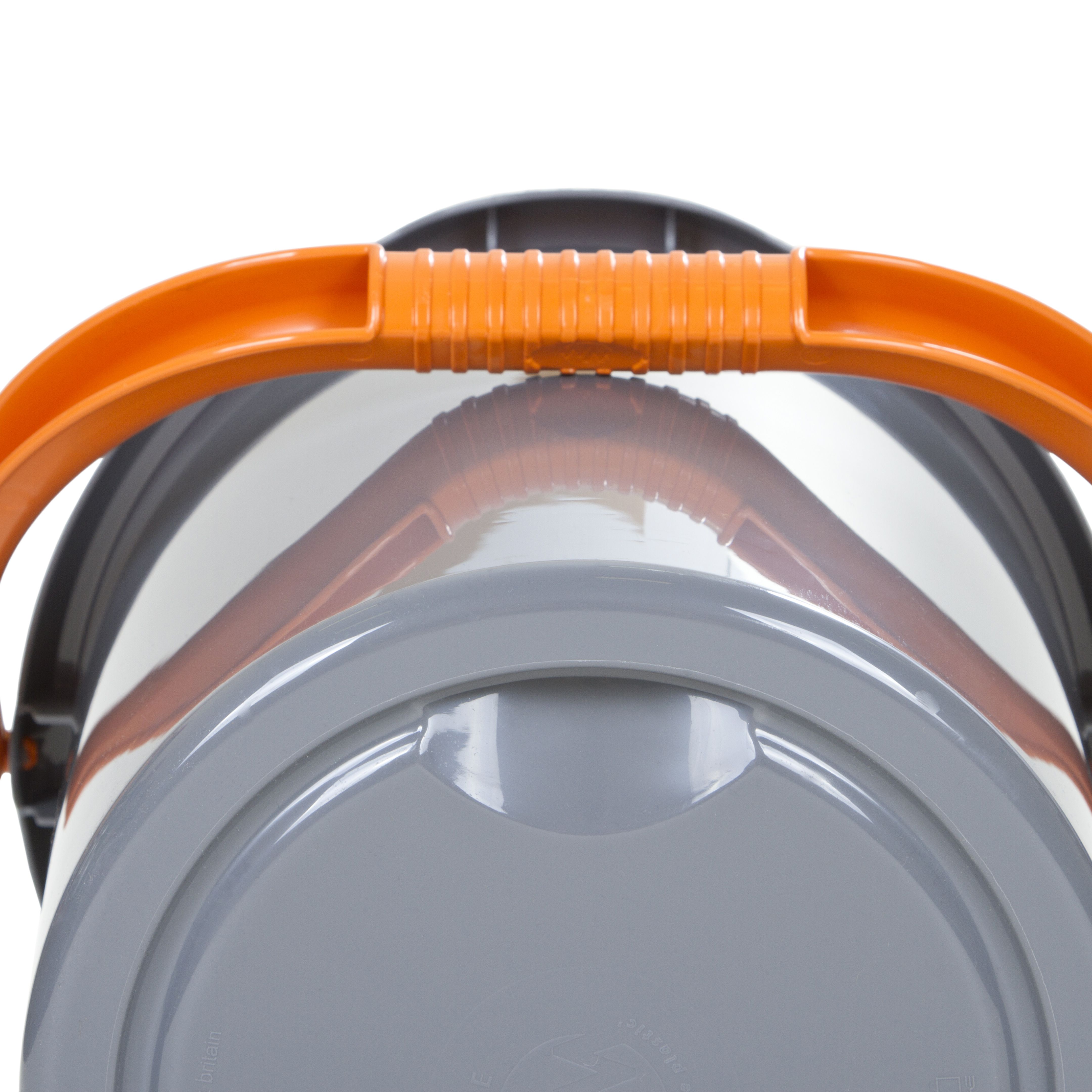 Grey & orange 16L Bucket