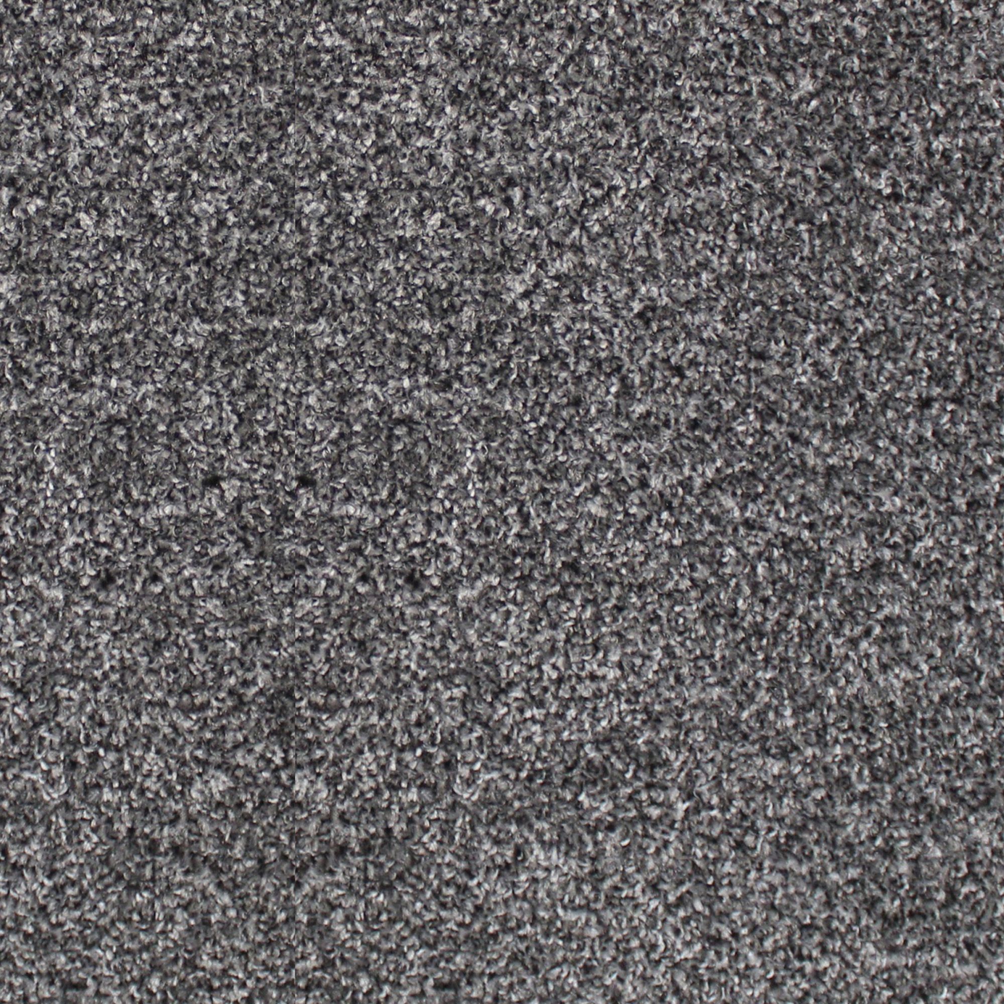 Grey Plain Rectangular Barrier mat, 80cm x 50cm