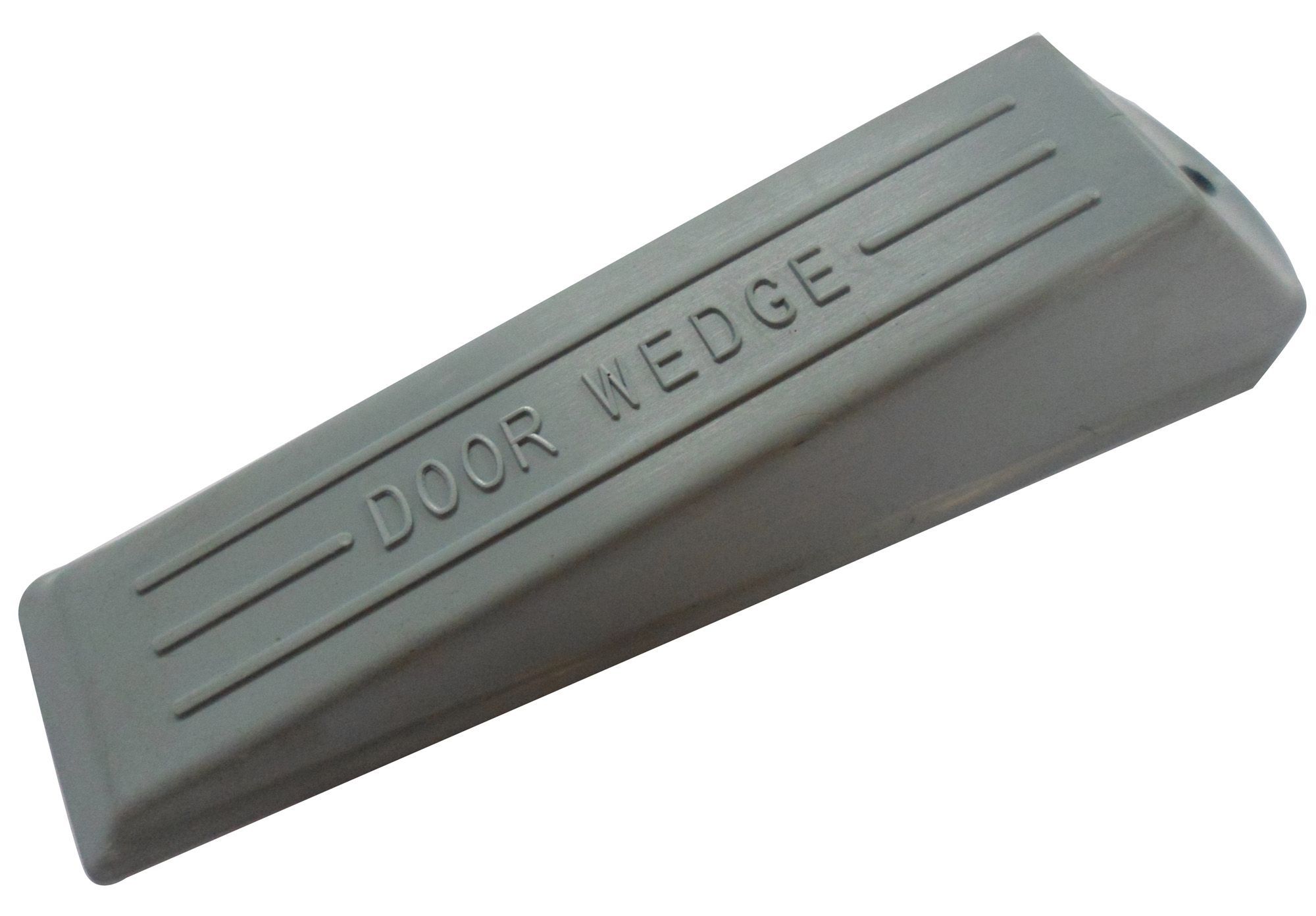 Grey Rubber Door wedge DIY at B&Q