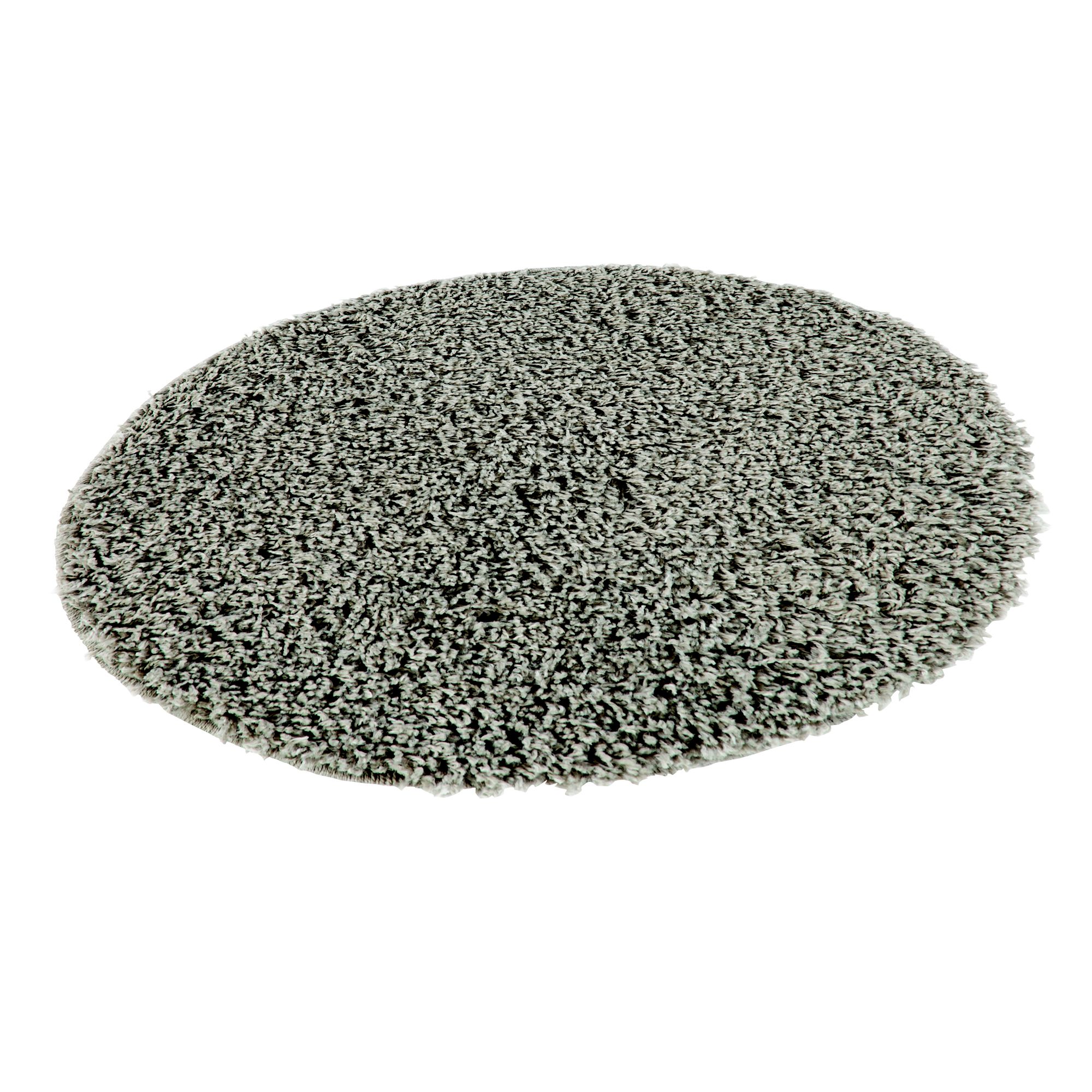 Grey Shaggy Small Rug x (W)70cm