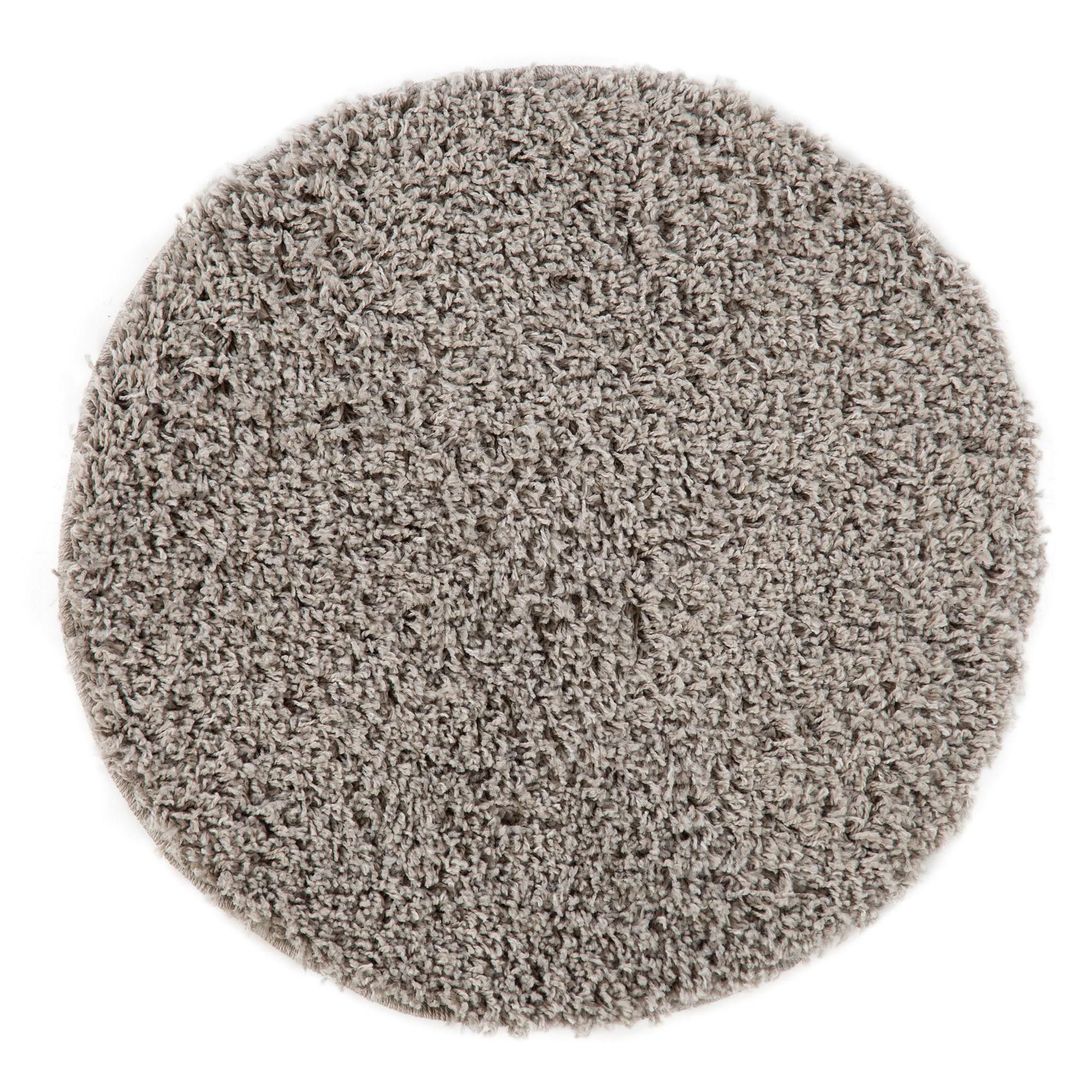 Grey Shaggy Small Rug x (W)70cm