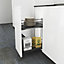 Grey Soft-close 30cm Pull-out storage