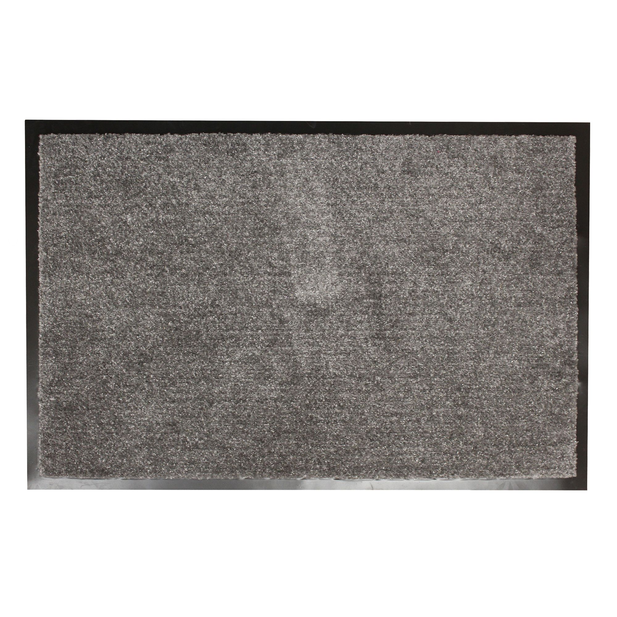 Grey Sparkle Door mat, 60cm x 40cm