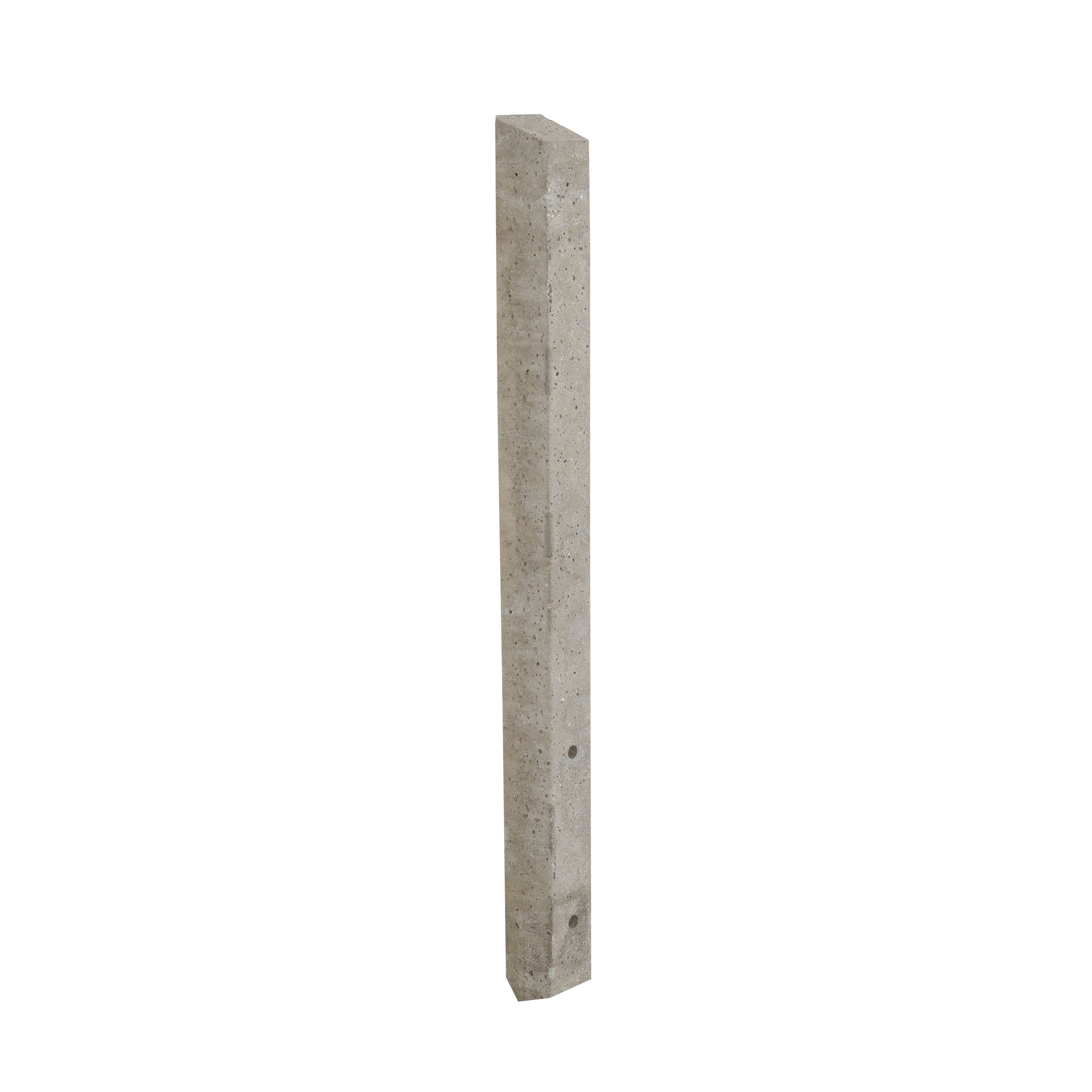 Grey Square Concrete Repair spur (H)1m (W)75mm, Pack of 4