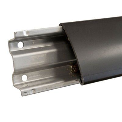 Grey Steel Shelving bracket (L)1820mm (D)18mm