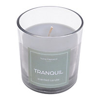 Grey Tranquil Jar candle, Medium