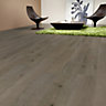 Grey Wood planks Oak effect Laminate Flooring, 1.49m²