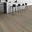 Grey Wood planks Oak effect Laminate Flooring, 1.49m²