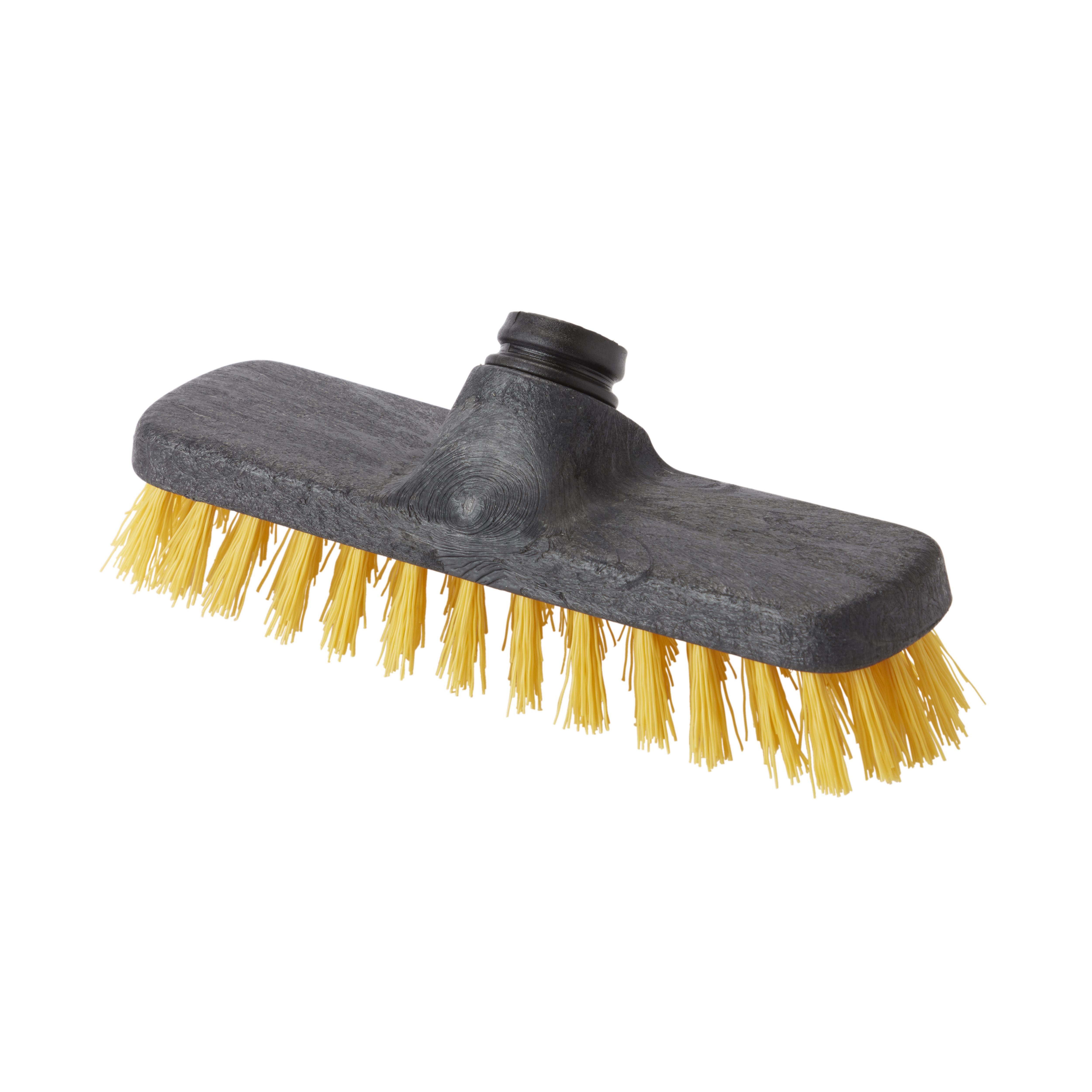 Grey & yellow Soft Broom head, (W)95mm