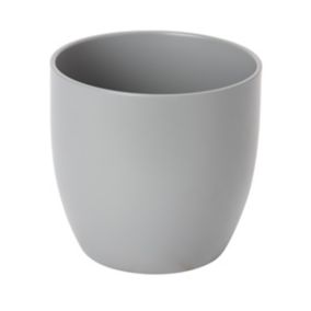 Griffin Ceramic Round Plant pot (Dia)16.2cm