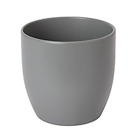 Griffin Ceramic Round Plant pot (Dia)19.2cm