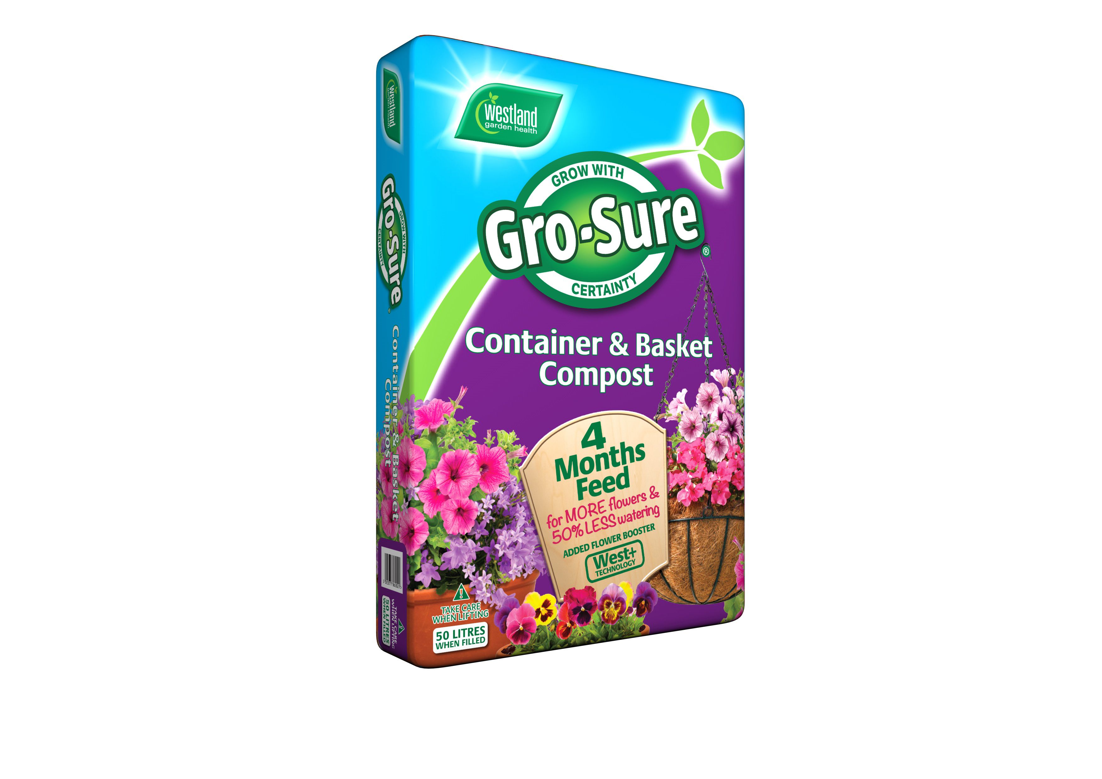 Gro-Sure Hanging basket Compost 50L