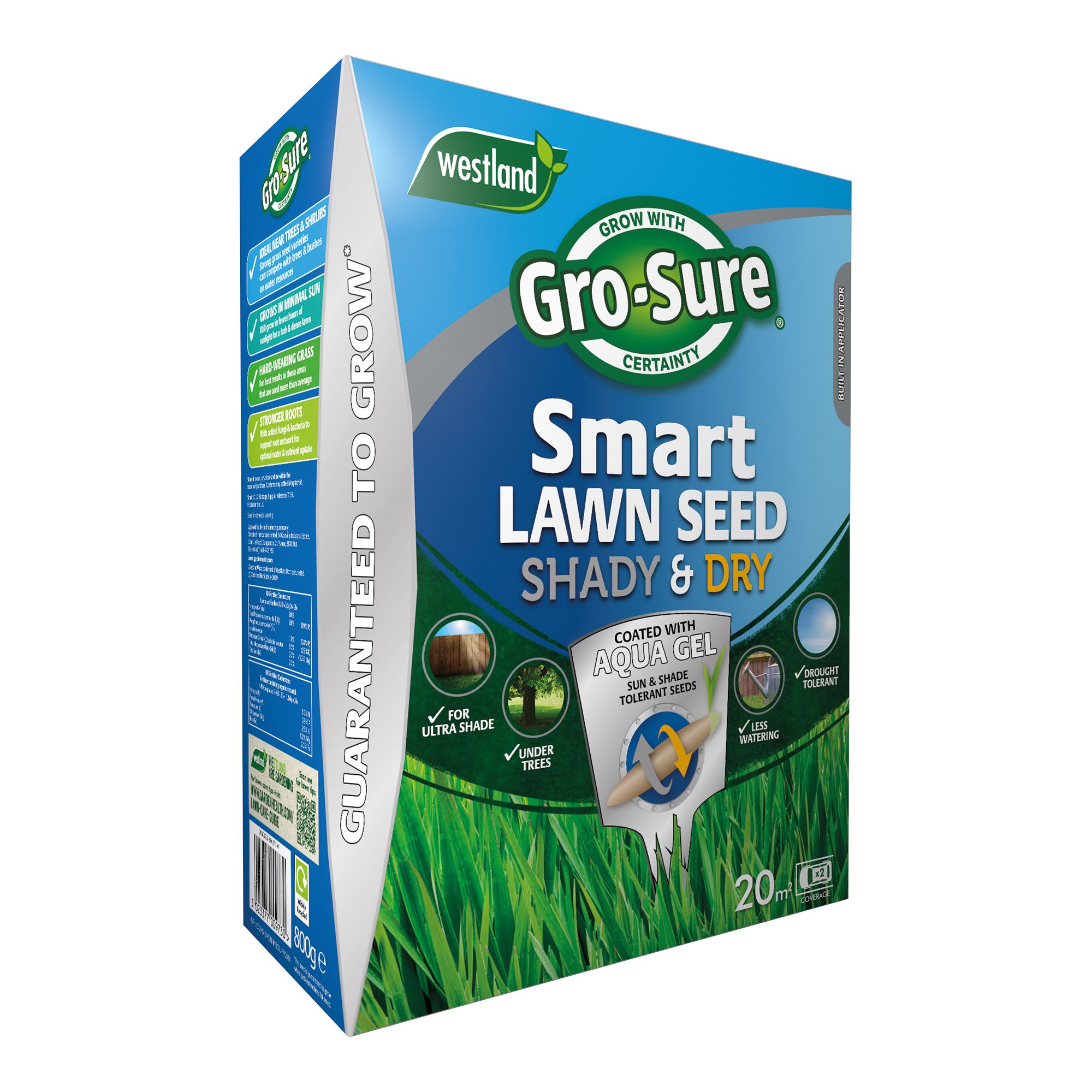 Gro-Sure Smart seed Granules & seeds Grass seeds 0.8kg